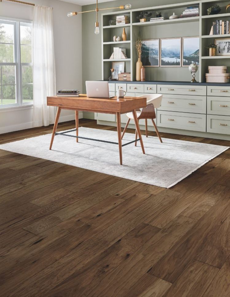 area rug in a Williston, VT, home office